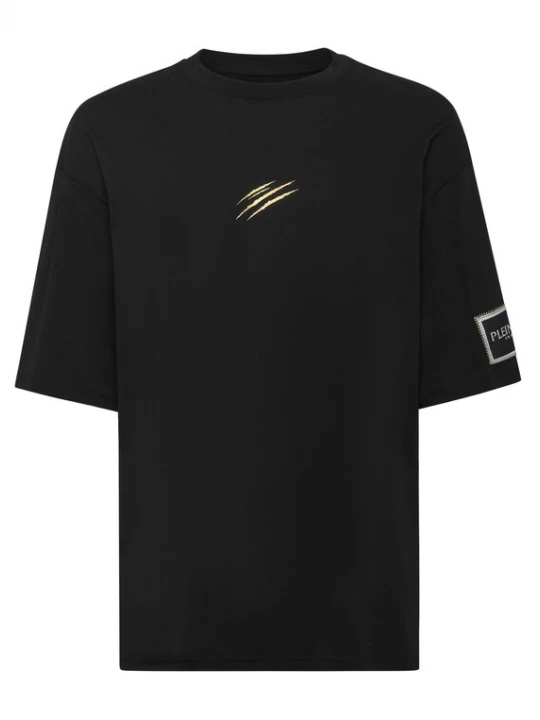 Foto van product Plein Sport Shirt goud / zwart / wit