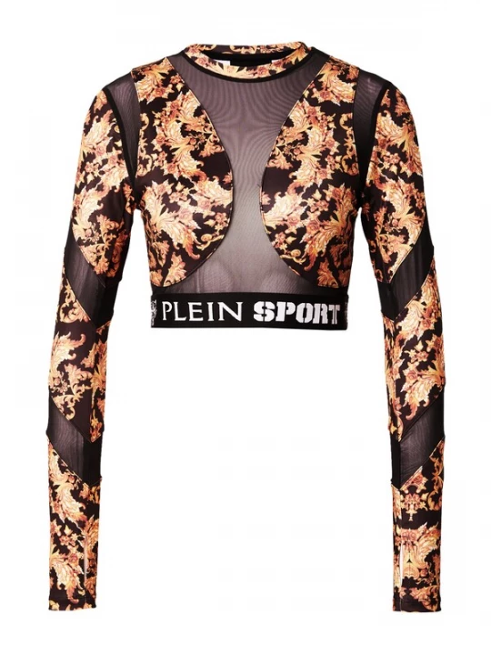 Foto van product Plein Sport Shirt goud / zwart / wit