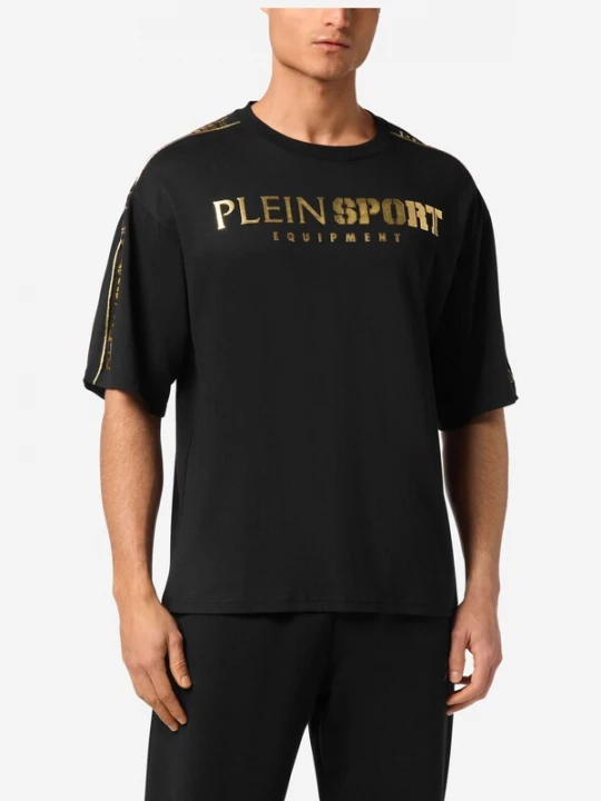 Foto van product Plein Sport Shirt goudgeel / zwart