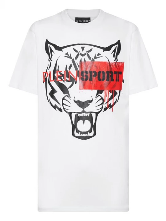 Foto van product Plein Sport Shirt lichtrood / zwart / wit