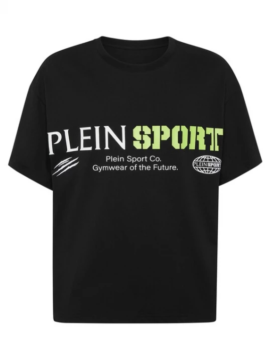 Foto van product Plein Sport Shirt limoen / zwart / wit