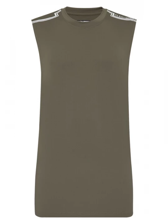 Foto van product Plein Sport Shirt olijfgroen / wit