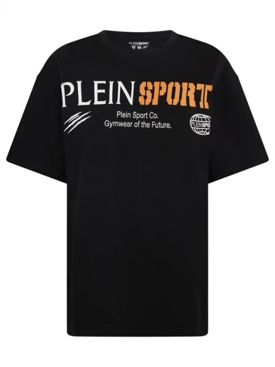 Foto van product Plein Sport Shirt oranje / zwart / wit