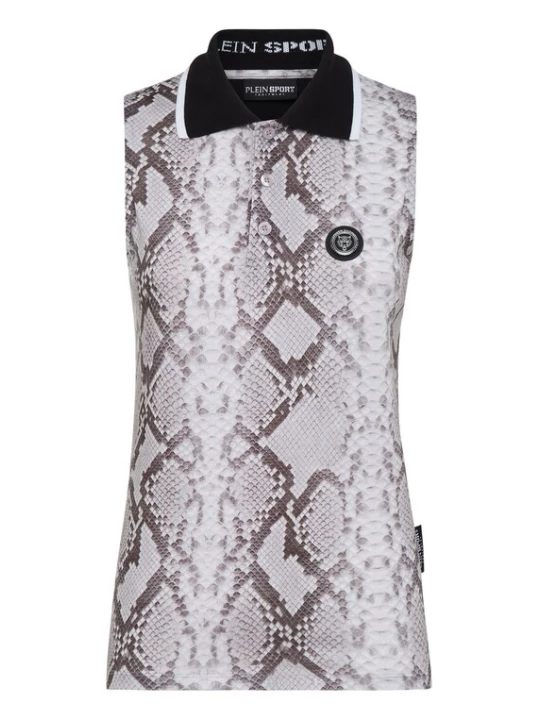 Foto van product Plein Sport Shirt 'Python' grijs / basaltgrijs / donkergrijs