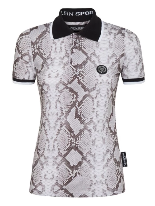 Foto van product Plein Sport Shirt 'Python' grijs / zwart