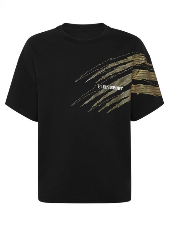 Foto van product Plein Sport Shirt 'Scratch' goud / zwart / wit