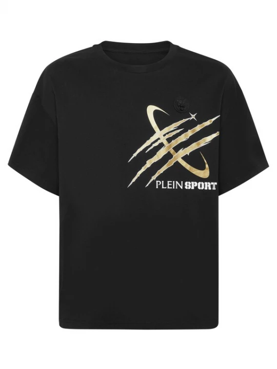 Foto van product Plein Sport Shirt 'Scratch' goud / zwart / wit