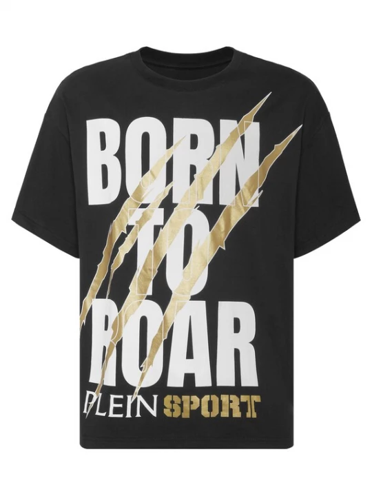 Foto van product Plein Sport Shirt 'Scratch' goud / zwart / wit