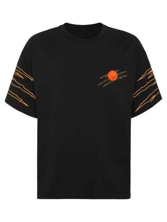 Foto van product Plein Sport Shirt 'Scratch' oranje / zwart