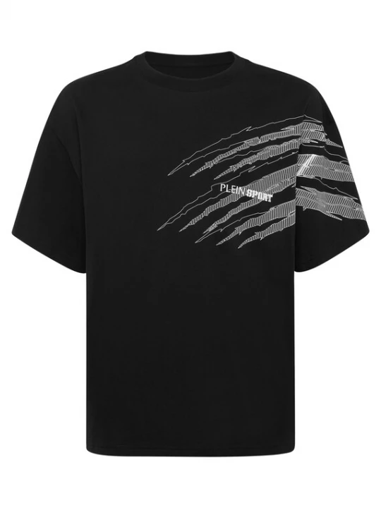 Foto van product Plein Sport Shirt 'Scratch' zwart / wit