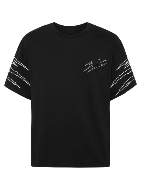 Foto van product Plein Sport Shirt 'Scratch' zwart / wit