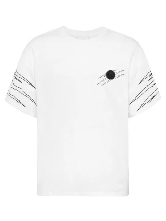 Foto van product Plein Sport Shirt 'Scratch' zwart / wit