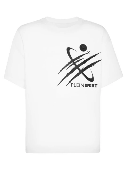 Foto van product Plein Sport Shirt 'Scratch' zwart / wit