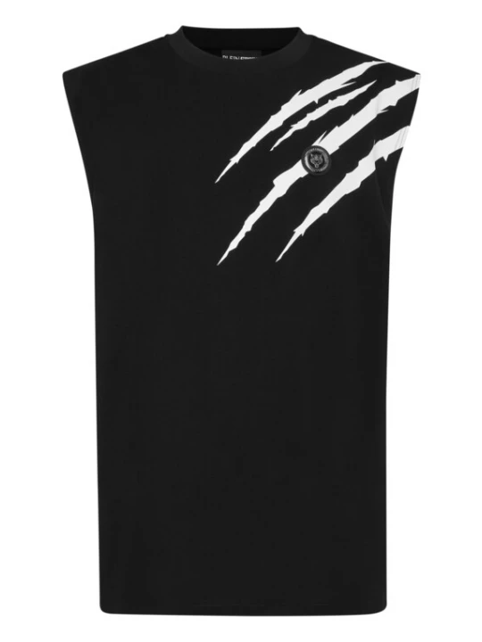 Foto van product Plein Sport Shirt 'Scratch' zwart / wit