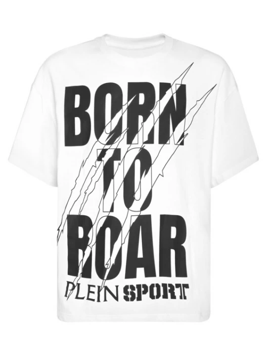 Foto van product Plein Sport Shirt 'Scratch' zwart / wit