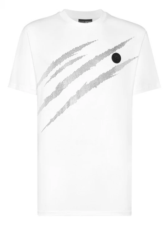 Foto van product Plein Sport Shirt 'Scratch' zwart / wit
