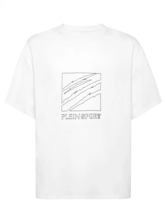 Foto van product Plein Sport Shirt 'Scratch' zwart / wit