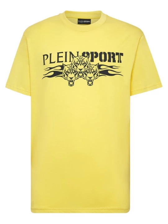 Foto van product Plein Sport Shirt 'Tiger' geel / zwart