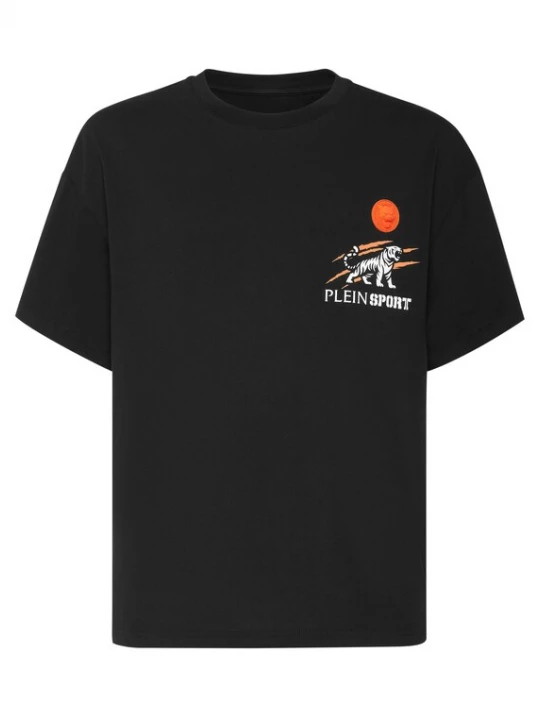Foto van product Plein Sport Shirt 'Tiger' kreeft / zwart / wit