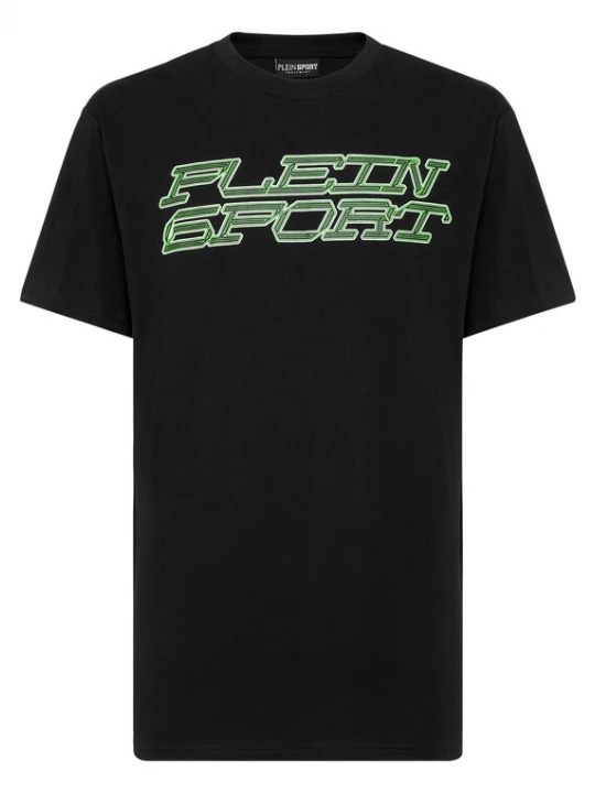 Foto van product Plein Sport Shirt 'Tiger' limoen / zwart / offwhite
