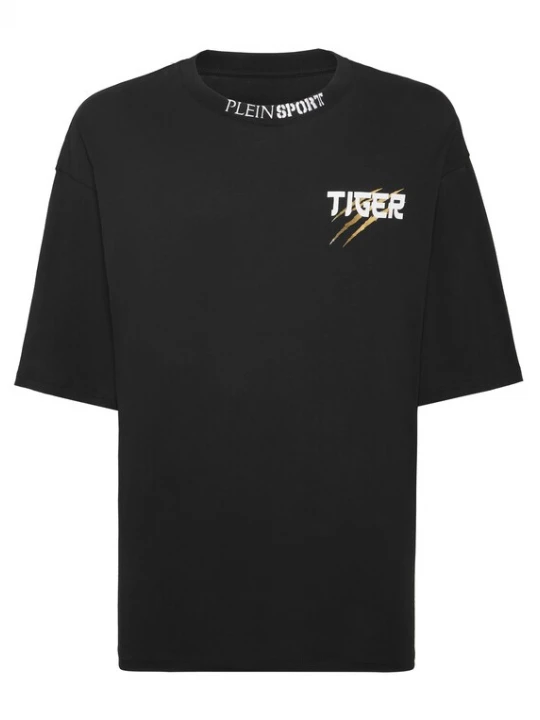 Foto van product Plein Sport Shirt 'Tiger Tokyo' goud / zwart / wit