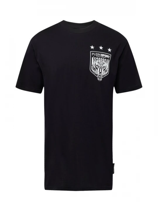 Foto van product Plein Sport Shirt 'Tiger' zwart / wit