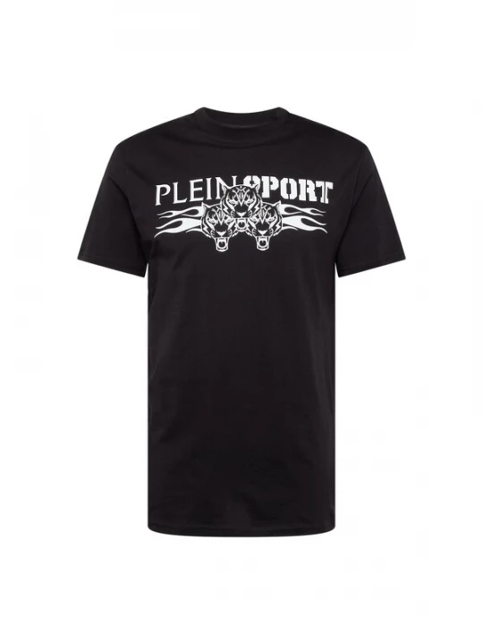 Foto van product Plein Sport Shirt 'Tiger' zwart / wit