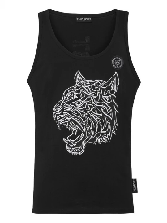 Foto van product Plein Sport Shirt 'Tiger' zwart / wit