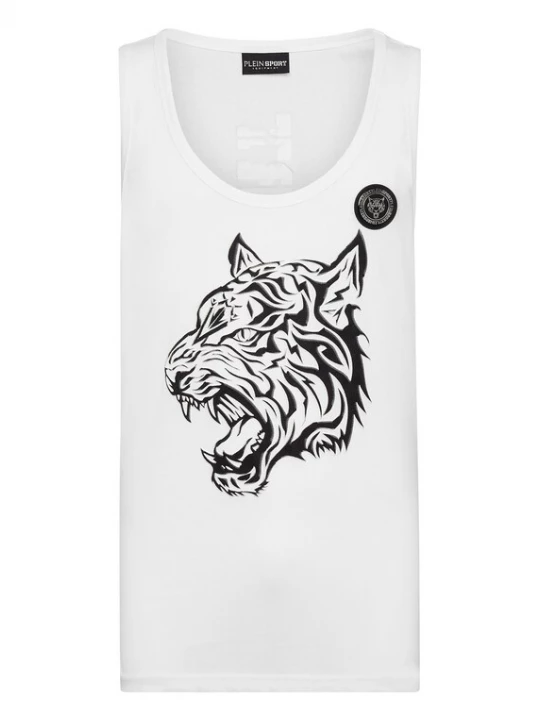 Foto van product Plein Sport Shirt 'Tiger' zwart / wit