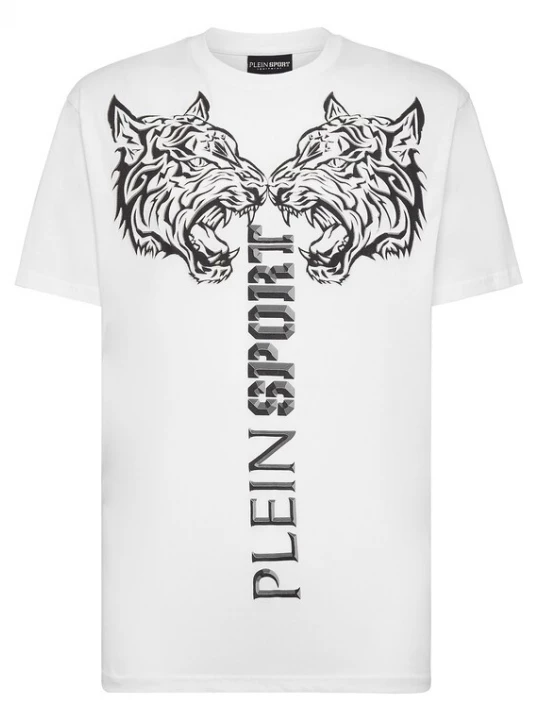 Foto van product Plein Sport Shirt 'Tiger' zwart / wit