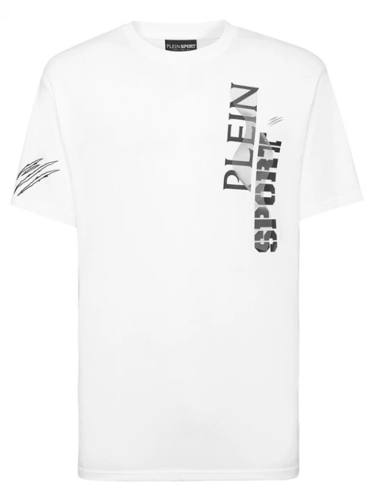 Foto van product Plein Sport Shirt 'Wave' lichtgrijs / zwart / wit