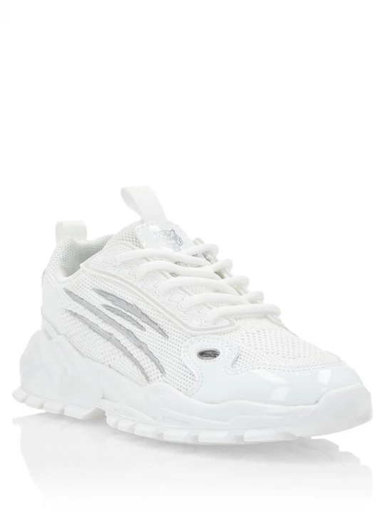 Foto van product Plein Sport Sneakers zilver / wit