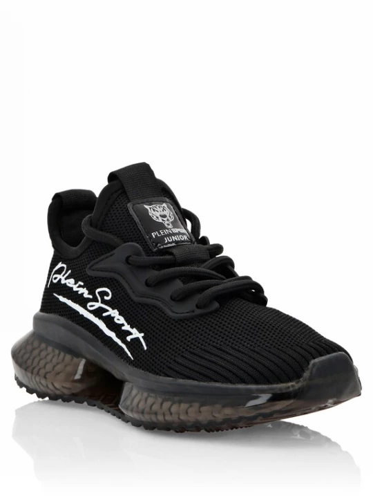 Foto van product Plein Sport Sneakers zwart / wit