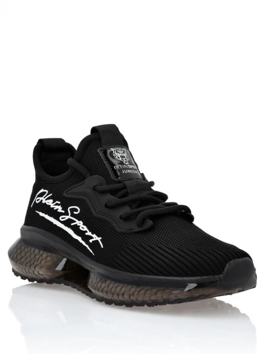Foto van product Plein Sport Sneakers zwart / wit