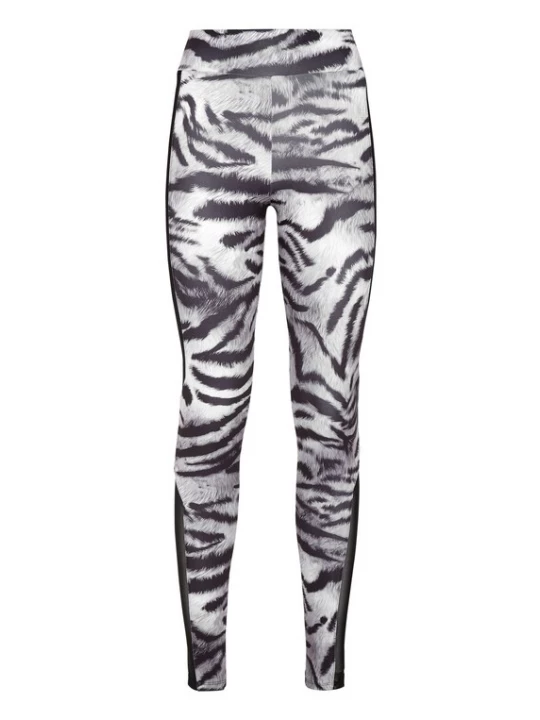 Foto van product Plein Sport Sportbroek 'Tiger' grijs / zwart / wit