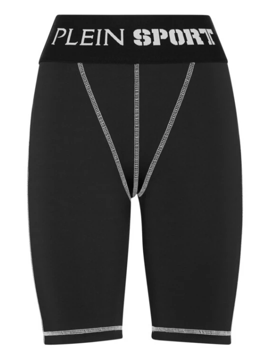 Foto van product Plein Sport Sportbroek zwart / offwhite