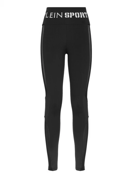 Foto van product Plein Sport Sportbroek zwart / wit
