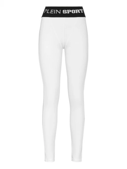 Foto van product Plein Sport Sportbroek zwart / wit