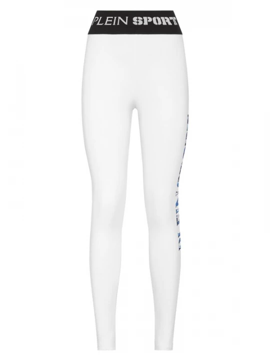 Foto van product Plein Sport Sportbroek zwart / wit