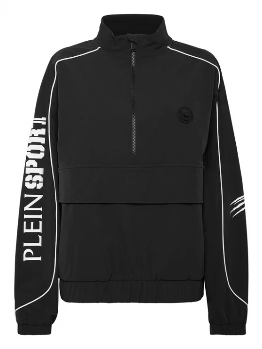 Foto van product Plein Sport Sportjas 'Scratch' zwart / wit