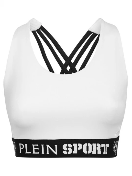 Foto van product Plein Sport Sporttop zwart / wit