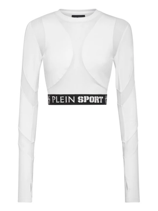 Foto van product Plein Sport Sporttop zwart / wit