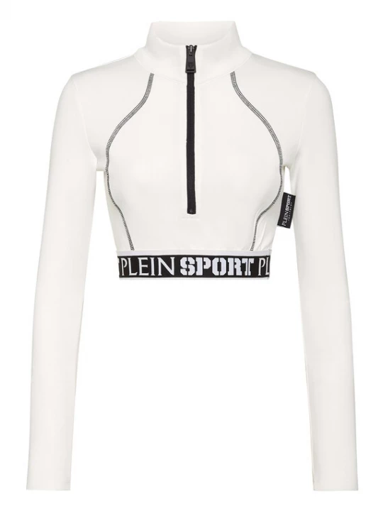 Foto van product Plein Sport Sporttop zwart / wit