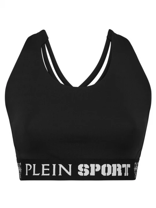 Foto van product Plein Sport Sporttop zwart / wit