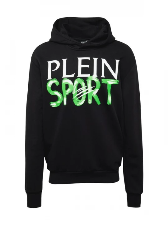 Foto van product Plein Sport Sweatshirt appel / zwart / wit