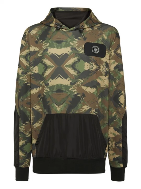 Foto van product Plein Sport Sweatshirt groen / olijfgroen / donkergroen / zwart