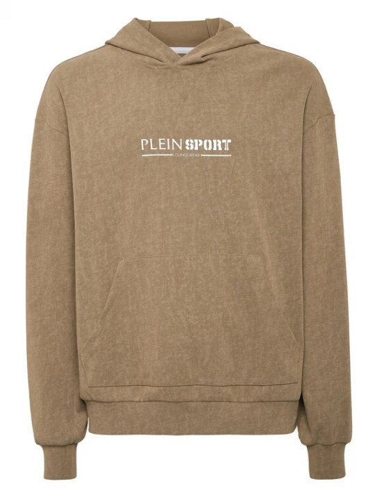 Foto van product Plein Sport Sweatshirt kaki / wit