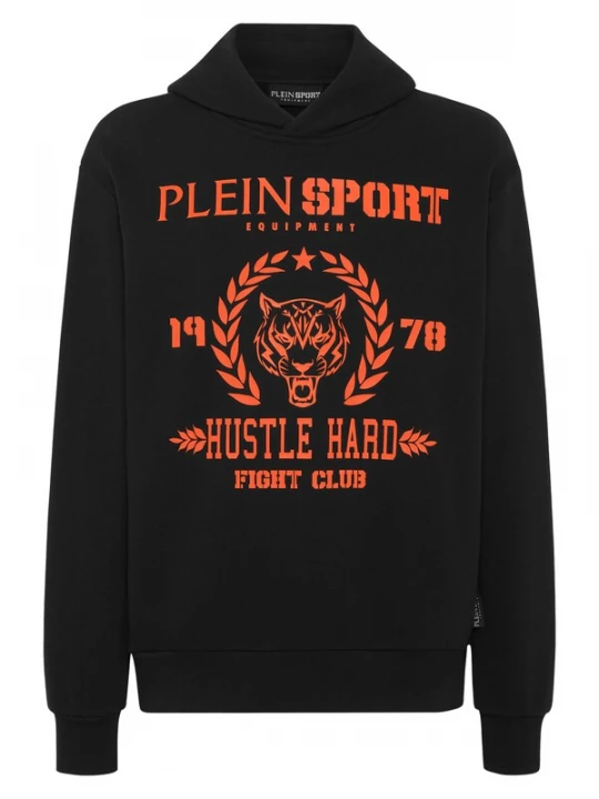 Foto van product Plein Sport Sweatshirt oranjerood / zwart