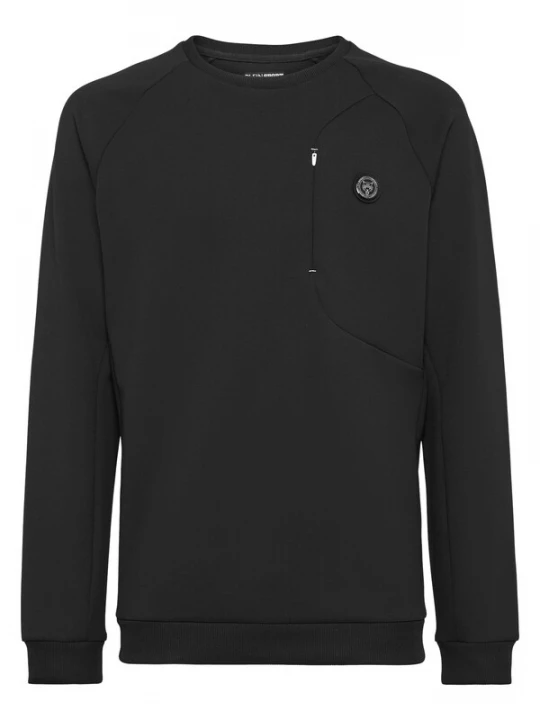 Foto van product Plein Sport Sweatshirt 'Racing' grijs / zwart