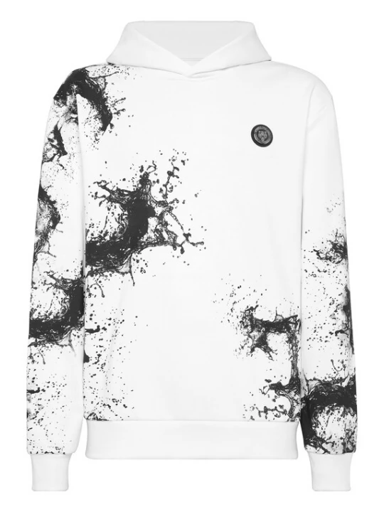 Foto van product Plein Sport Sweatshirt 'Splash' zwart / wit